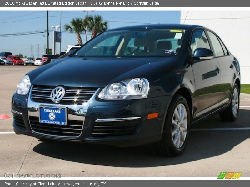 Blue Graphite Metallic / Cornsilk Beige 2010 Volkswagen Jetta Limited Edition Sedan