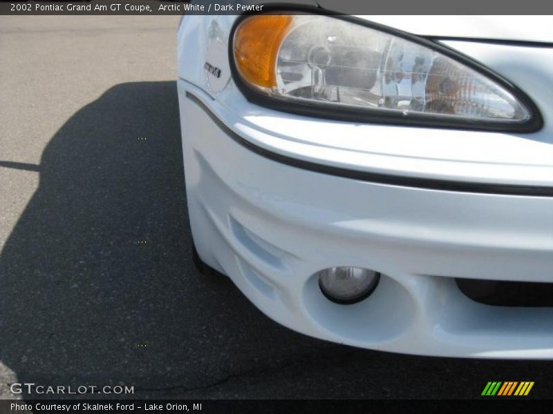 Arctic White / Dark Pewter 2002 Pontiac Grand Am GT Coupe