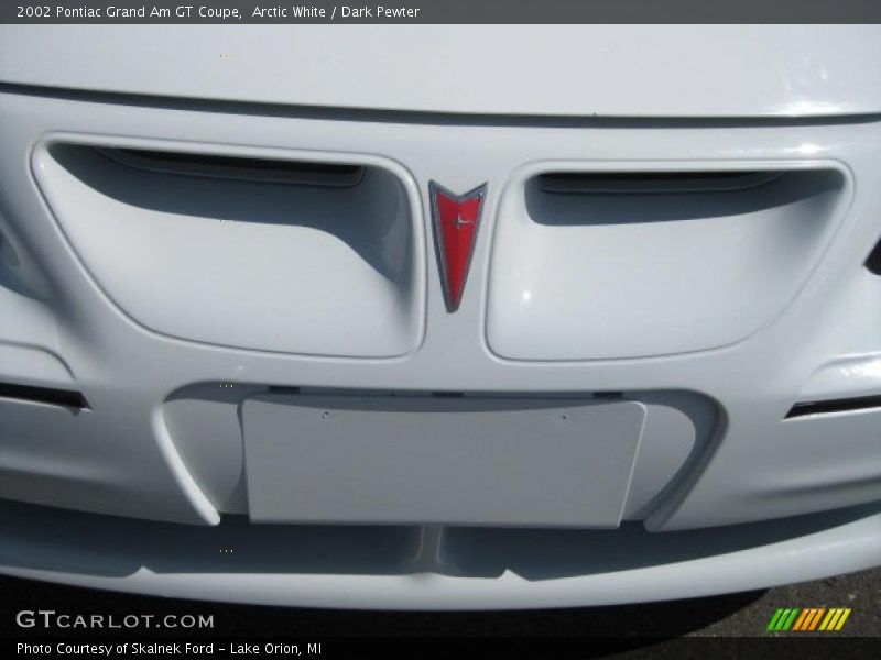 Arctic White / Dark Pewter 2002 Pontiac Grand Am GT Coupe
