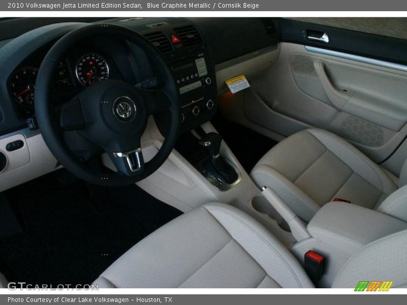 Blue Graphite Metallic / Cornsilk Beige 2010 Volkswagen Jetta Limited Edition Sedan