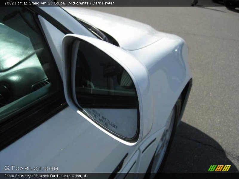 Arctic White / Dark Pewter 2002 Pontiac Grand Am GT Coupe