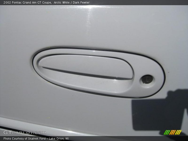 Arctic White / Dark Pewter 2002 Pontiac Grand Am GT Coupe