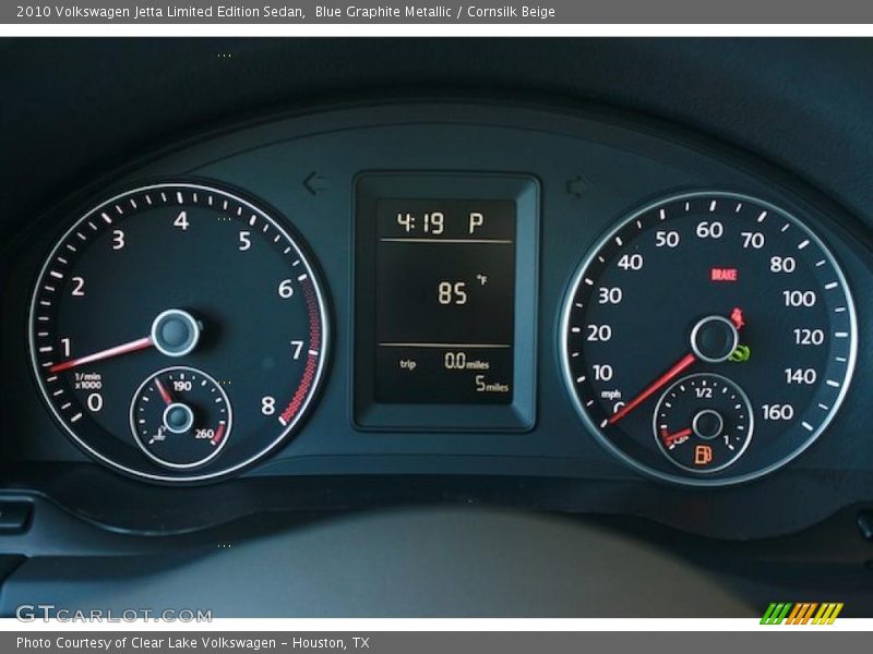 Blue Graphite Metallic / Cornsilk Beige 2010 Volkswagen Jetta Limited Edition Sedan