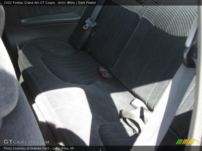 Arctic White / Dark Pewter 2002 Pontiac Grand Am GT Coupe