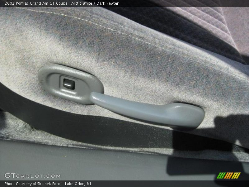 Arctic White / Dark Pewter 2002 Pontiac Grand Am GT Coupe