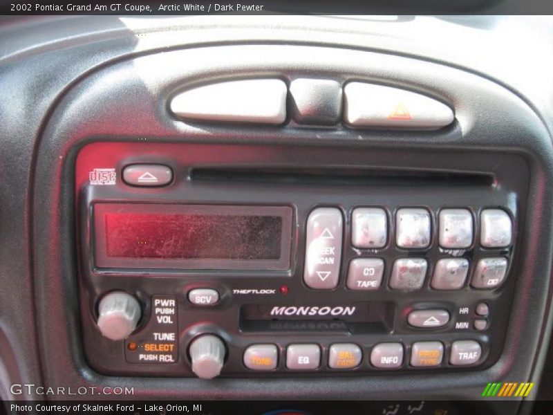 Arctic White / Dark Pewter 2002 Pontiac Grand Am GT Coupe