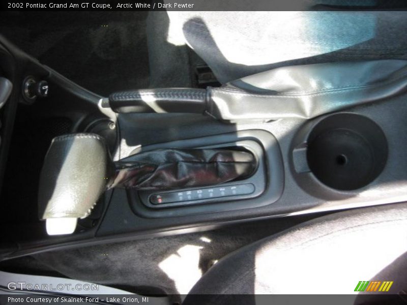 Arctic White / Dark Pewter 2002 Pontiac Grand Am GT Coupe