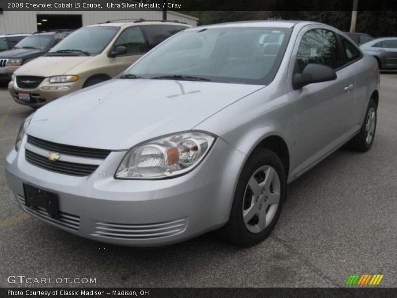 Ultra Silver Metallic / Gray 2008 Chevrolet Cobalt LS Coupe