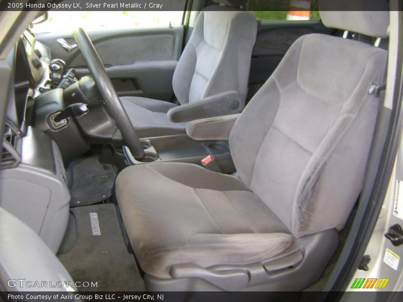 Silver Pearl Metallic / Gray 2005 Honda Odyssey LX
