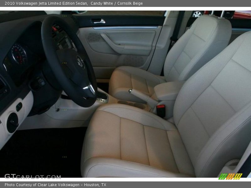 Candy White / Cornsilk Beige 2010 Volkswagen Jetta Limited Edition Sedan