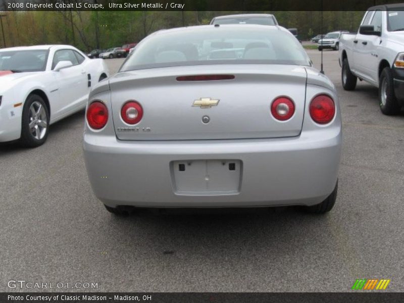 Ultra Silver Metallic / Gray 2008 Chevrolet Cobalt LS Coupe