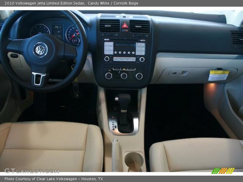 Candy White / Cornsilk Beige 2010 Volkswagen Jetta Limited Edition Sedan