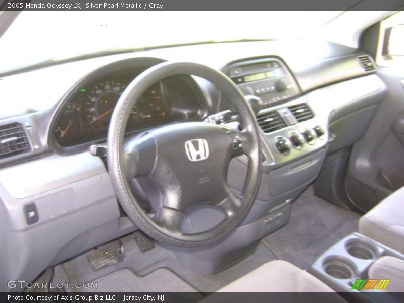 Silver Pearl Metallic / Gray 2005 Honda Odyssey LX