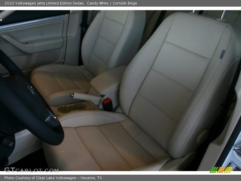Candy White / Cornsilk Beige 2010 Volkswagen Jetta Limited Edition Sedan
