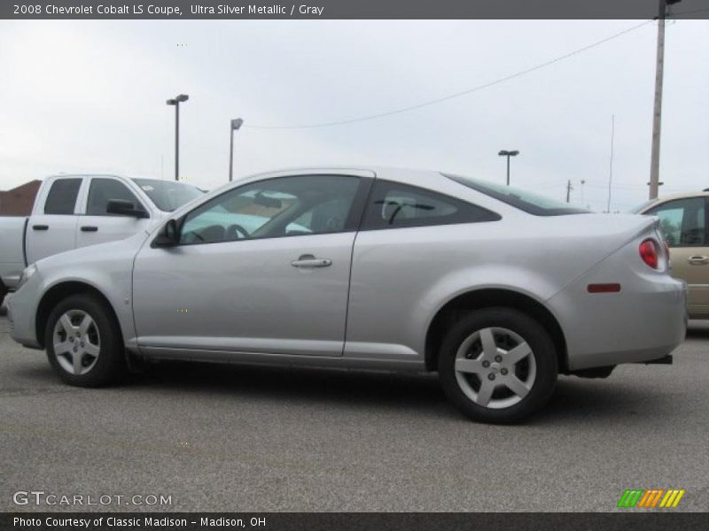 Ultra Silver Metallic / Gray 2008 Chevrolet Cobalt LS Coupe