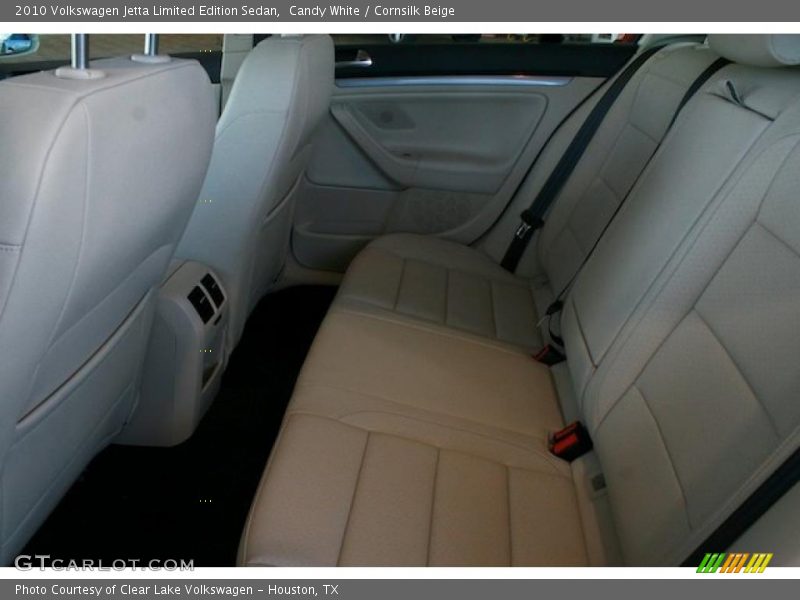 Candy White / Cornsilk Beige 2010 Volkswagen Jetta Limited Edition Sedan