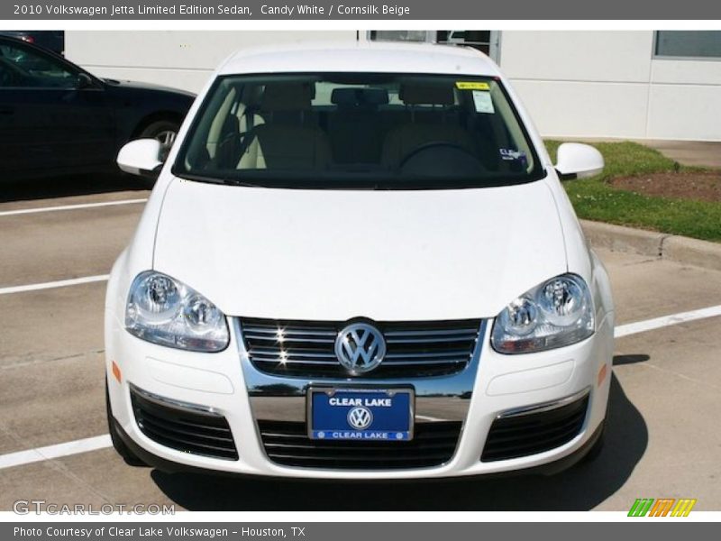 Candy White / Cornsilk Beige 2010 Volkswagen Jetta Limited Edition Sedan