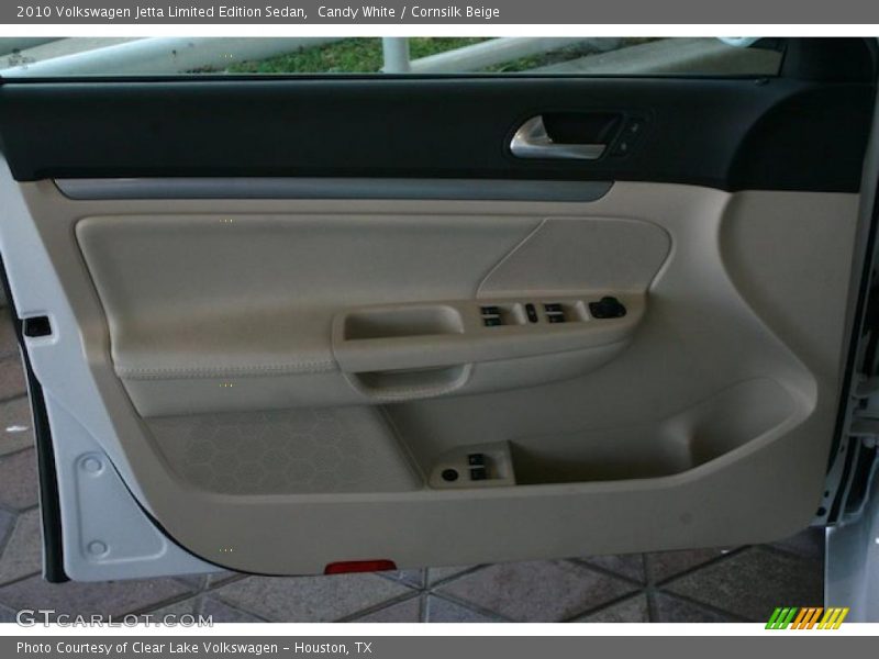 Candy White / Cornsilk Beige 2010 Volkswagen Jetta Limited Edition Sedan