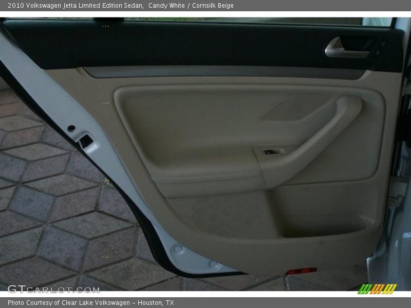 Candy White / Cornsilk Beige 2010 Volkswagen Jetta Limited Edition Sedan