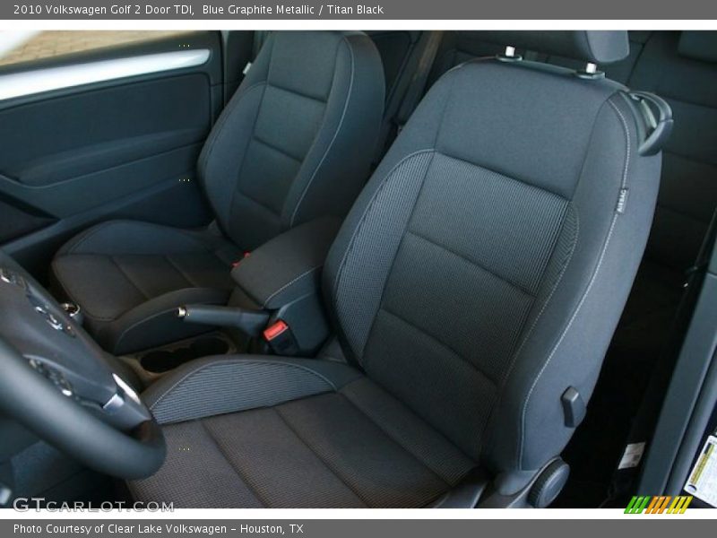 Blue Graphite Metallic / Titan Black 2010 Volkswagen Golf 2 Door TDI