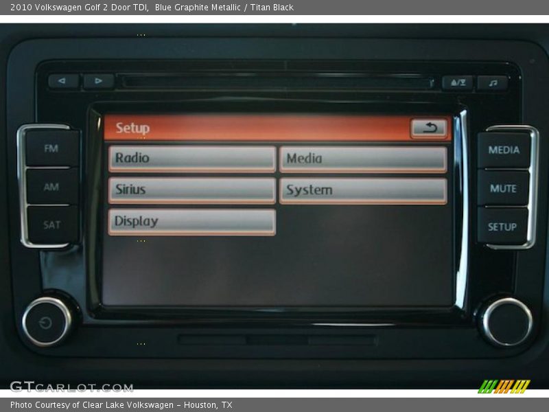 Blue Graphite Metallic / Titan Black 2010 Volkswagen Golf 2 Door TDI