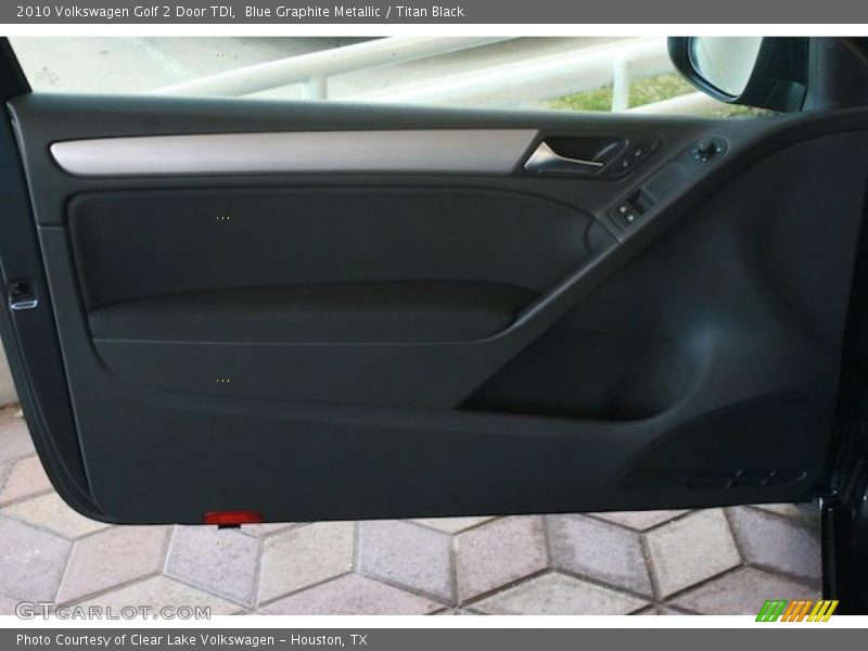 Blue Graphite Metallic / Titan Black 2010 Volkswagen Golf 2 Door TDI