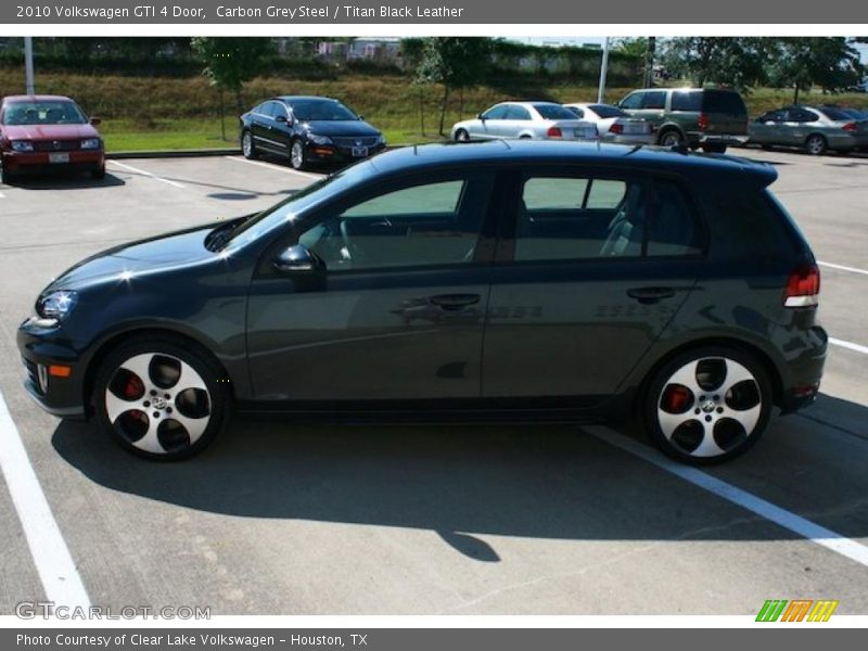 Carbon Grey Steel / Titan Black Leather 2010 Volkswagen GTI 4 Door