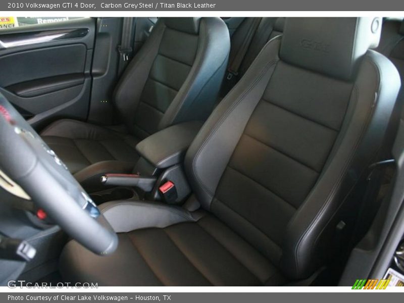 Carbon Grey Steel / Titan Black Leather 2010 Volkswagen GTI 4 Door