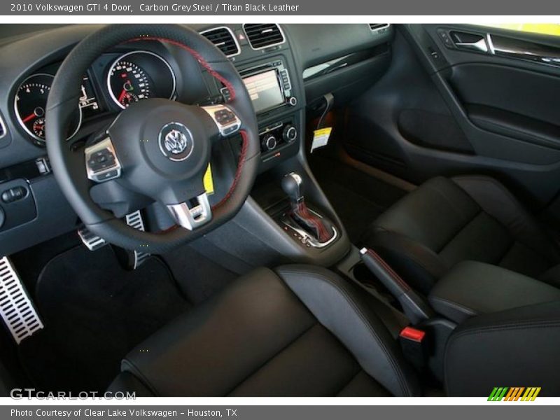 Carbon Grey Steel / Titan Black Leather 2010 Volkswagen GTI 4 Door