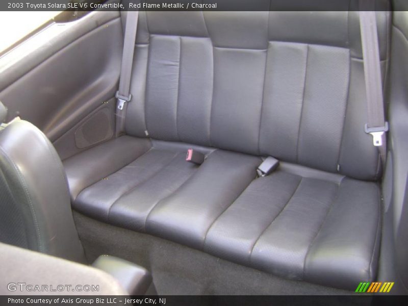 Red Flame Metallic / Charcoal 2003 Toyota Solara SLE V6 Convertible