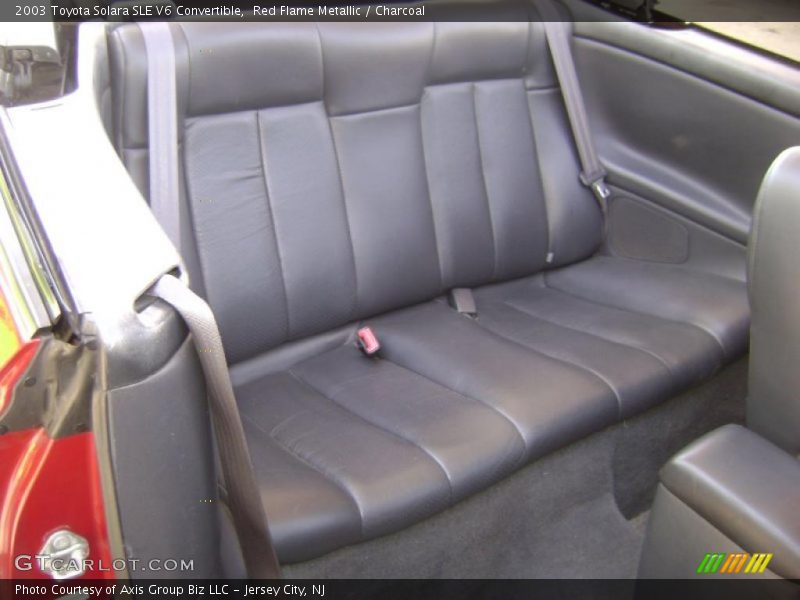 Red Flame Metallic / Charcoal 2003 Toyota Solara SLE V6 Convertible