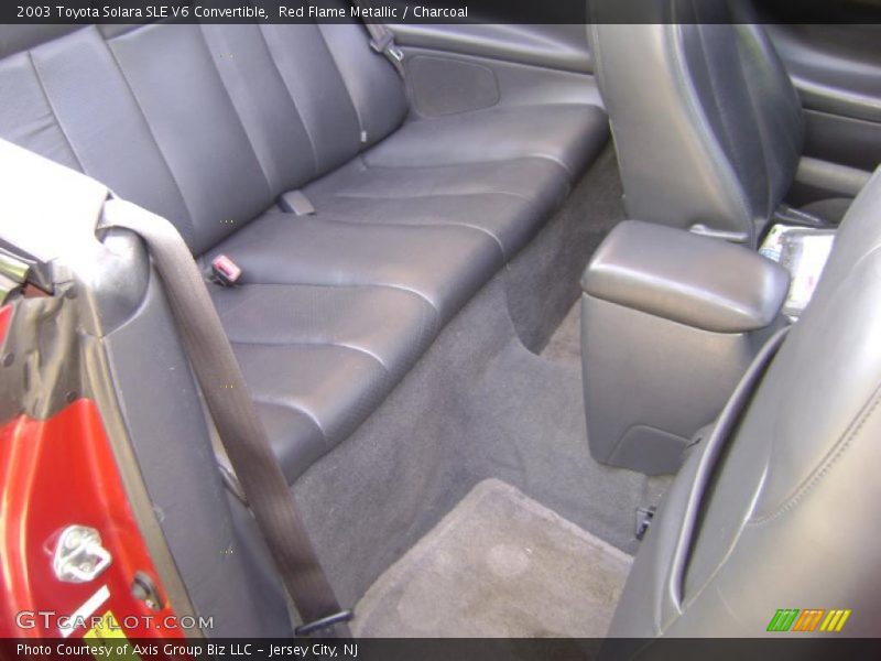 Red Flame Metallic / Charcoal 2003 Toyota Solara SLE V6 Convertible