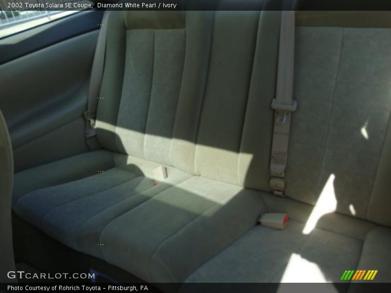 Diamond White Pearl / Ivory 2002 Toyota Solara SE Coupe