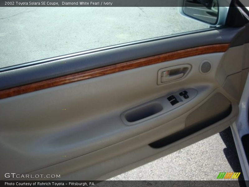 Diamond White Pearl / Ivory 2002 Toyota Solara SE Coupe