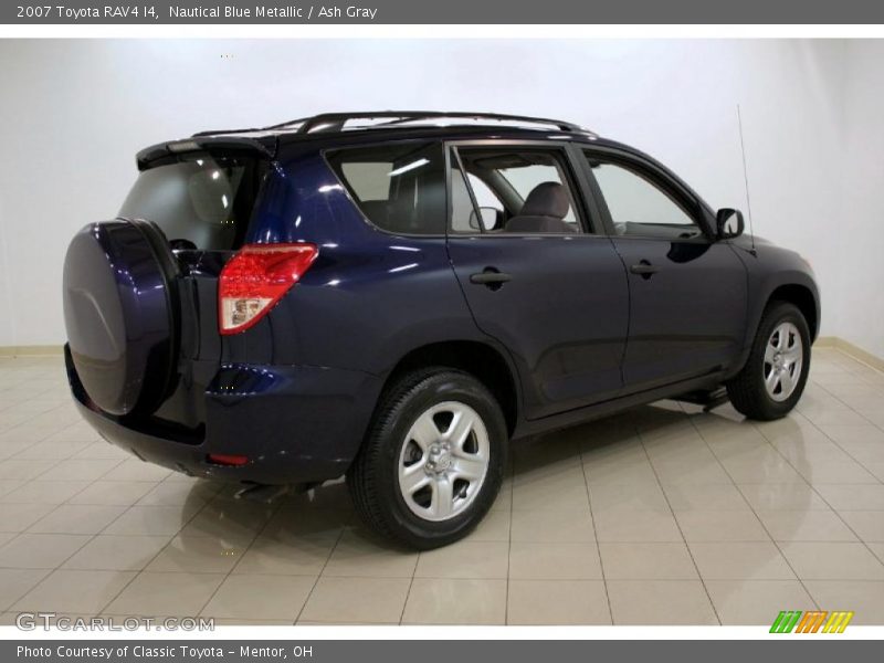 Nautical Blue Metallic / Ash Gray 2007 Toyota RAV4 I4