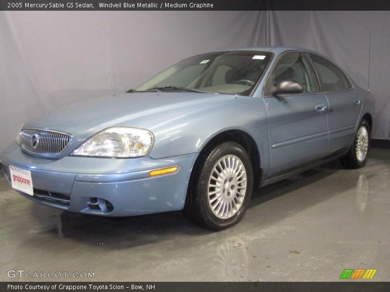 Windveil Blue Metallic / Medium Graphite 2005 Mercury Sable GS Sedan