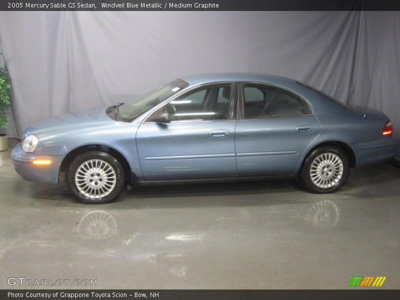Windveil Blue Metallic / Medium Graphite 2005 Mercury Sable GS Sedan