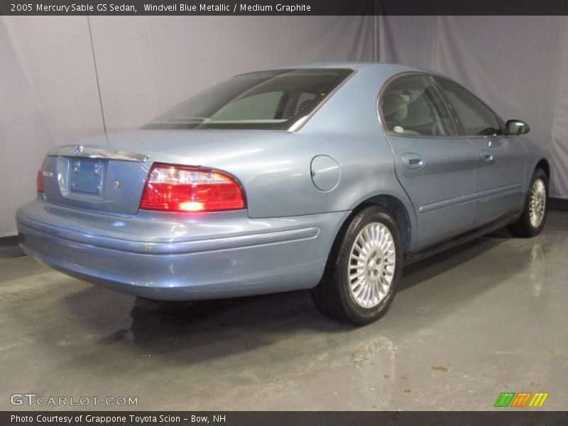 Windveil Blue Metallic / Medium Graphite 2005 Mercury Sable GS Sedan