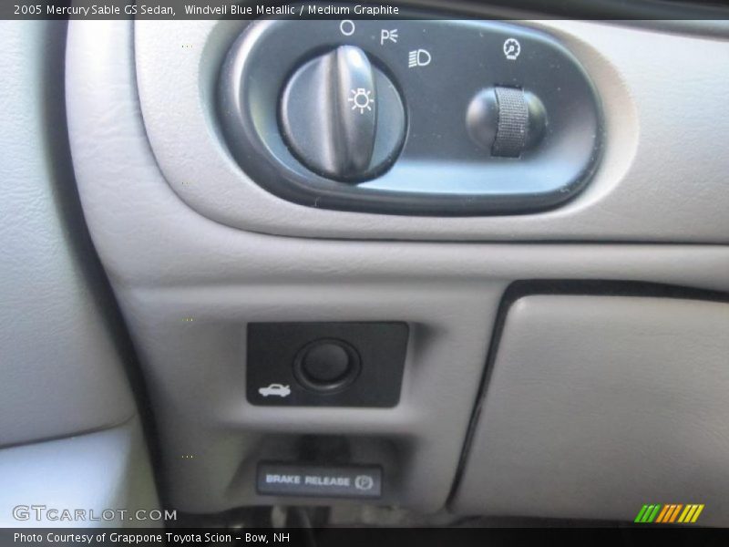 Windveil Blue Metallic / Medium Graphite 2005 Mercury Sable GS Sedan
