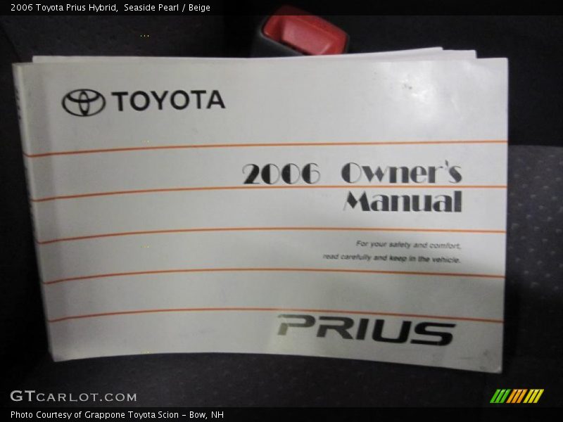 Seaside Pearl / Beige 2006 Toyota Prius Hybrid