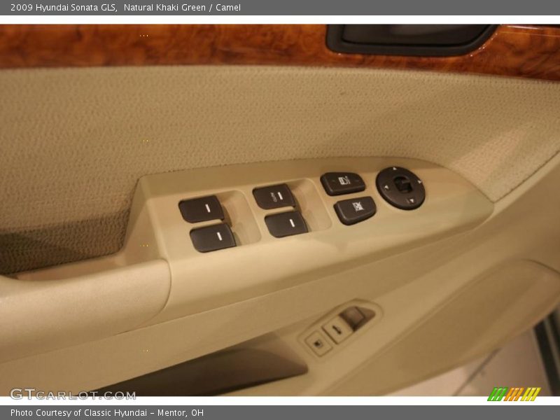 Natural Khaki Green / Camel 2009 Hyundai Sonata GLS