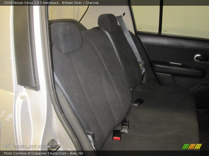 Brilliant Silver / Charcoal 2008 Nissan Versa 1.8 S Hatchback