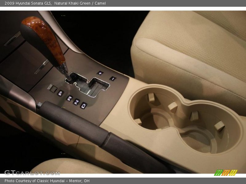 Natural Khaki Green / Camel 2009 Hyundai Sonata GLS