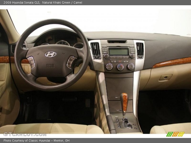 Natural Khaki Green / Camel 2009 Hyundai Sonata GLS