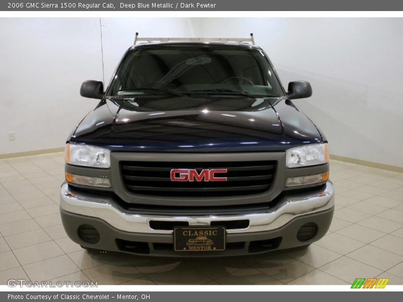 Deep Blue Metallic / Dark Pewter 2006 GMC Sierra 1500 Regular Cab