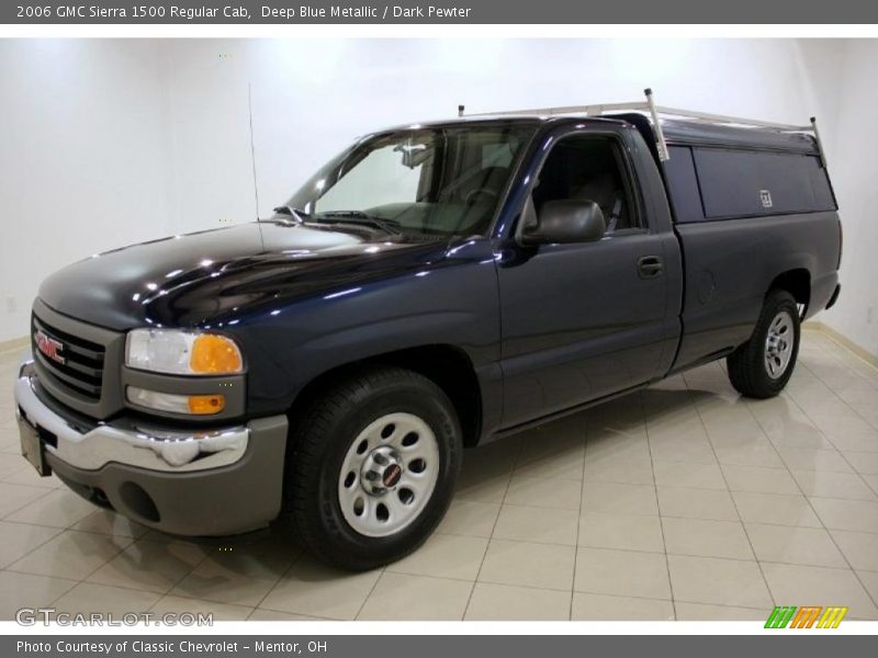 Deep Blue Metallic / Dark Pewter 2006 GMC Sierra 1500 Regular Cab