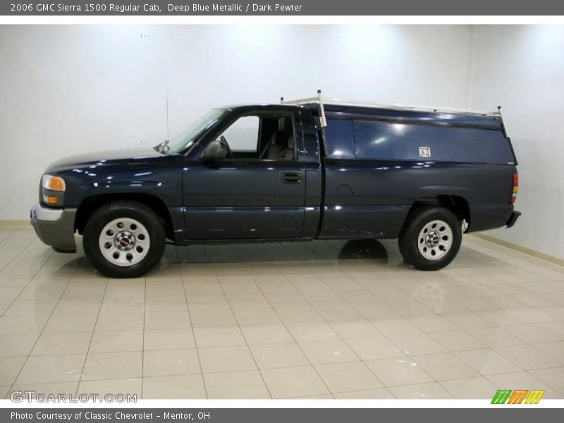 Deep Blue Metallic / Dark Pewter 2006 GMC Sierra 1500 Regular Cab