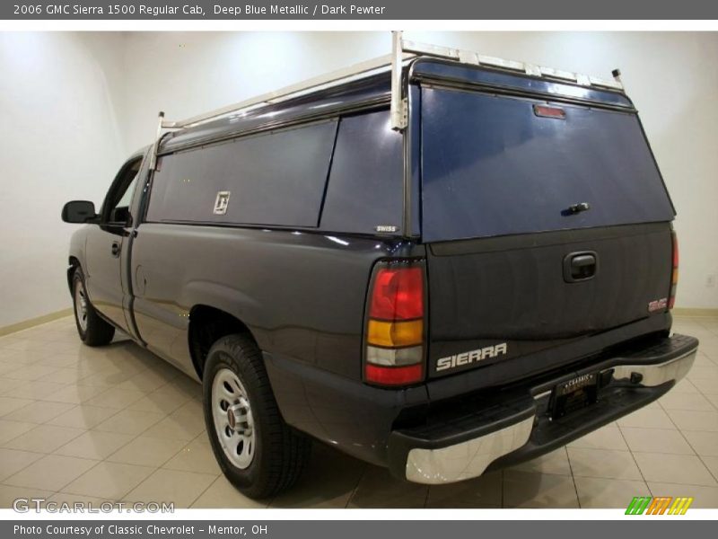 Deep Blue Metallic / Dark Pewter 2006 GMC Sierra 1500 Regular Cab