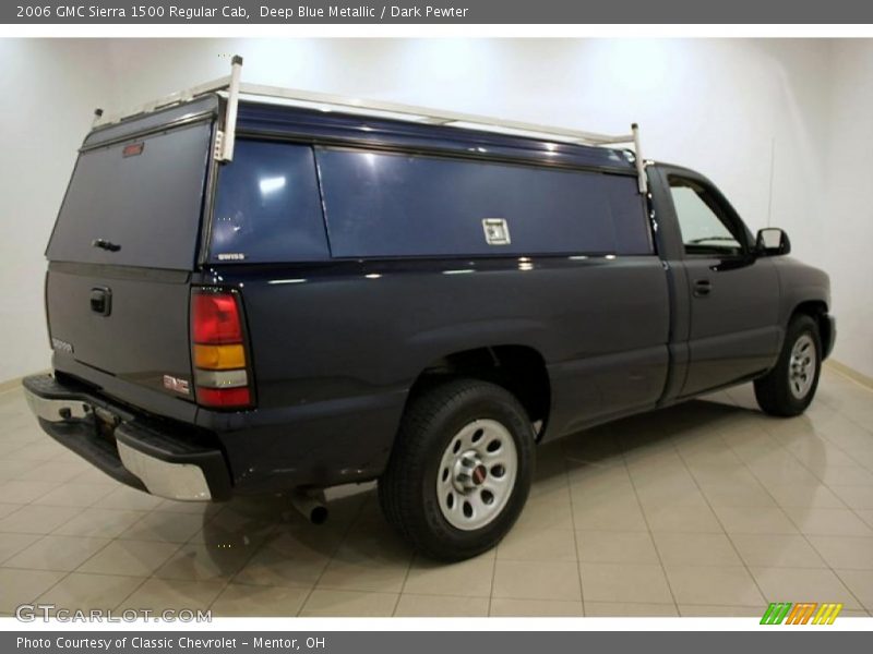 Deep Blue Metallic / Dark Pewter 2006 GMC Sierra 1500 Regular Cab