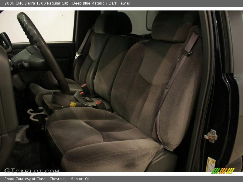 Deep Blue Metallic / Dark Pewter 2006 GMC Sierra 1500 Regular Cab